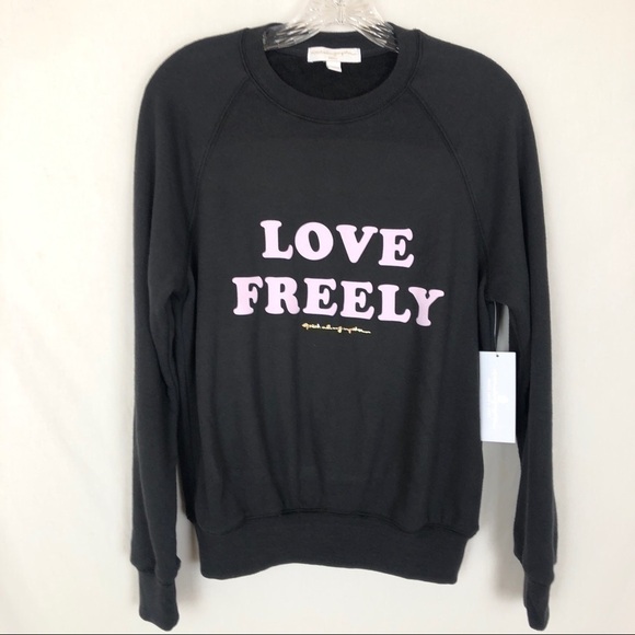 NWT Spiritual Gangster Love Freely Sweatshirt - Picture 4 of 10